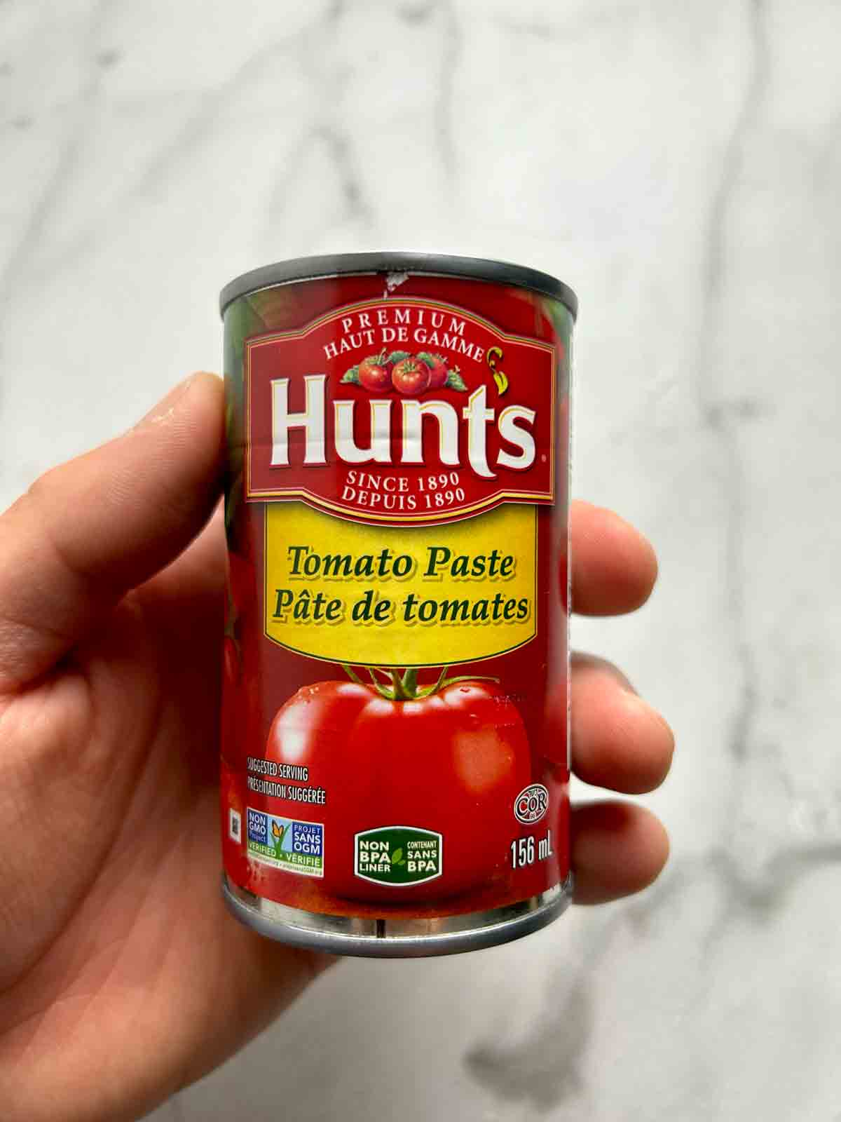 tin of tomato paste.