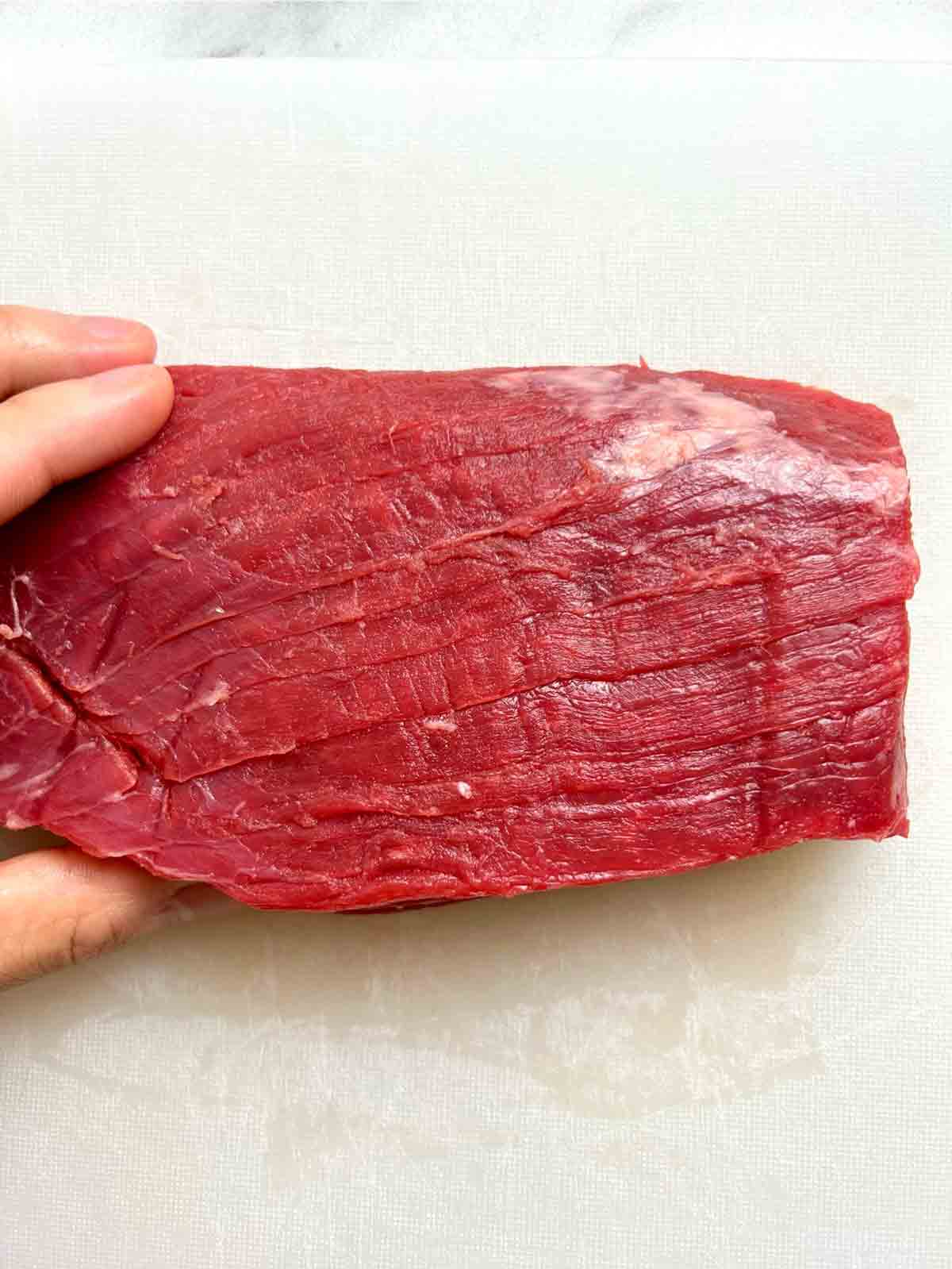 cut of flank steak.