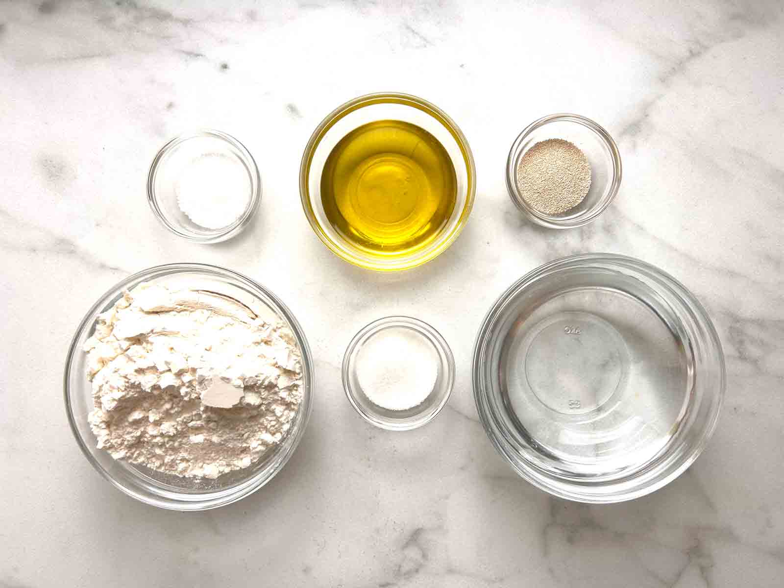 ingredients prepped in bowls.