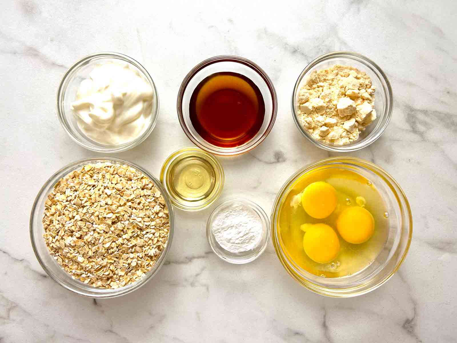 ingredients prepped in bowls.