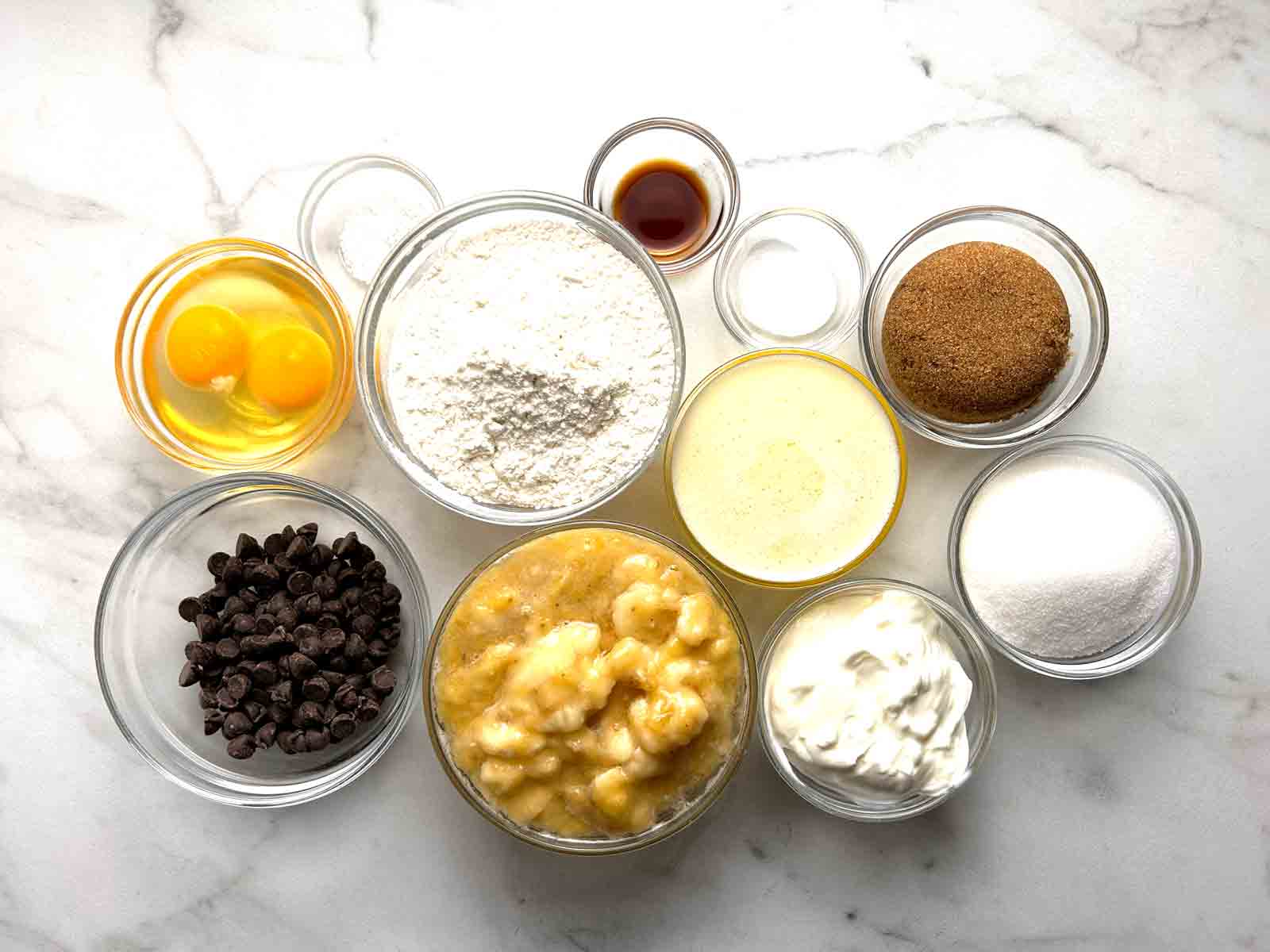 ingredients prepped in bowls.