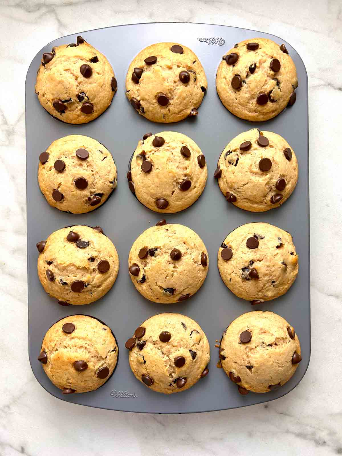 muffins after baking.