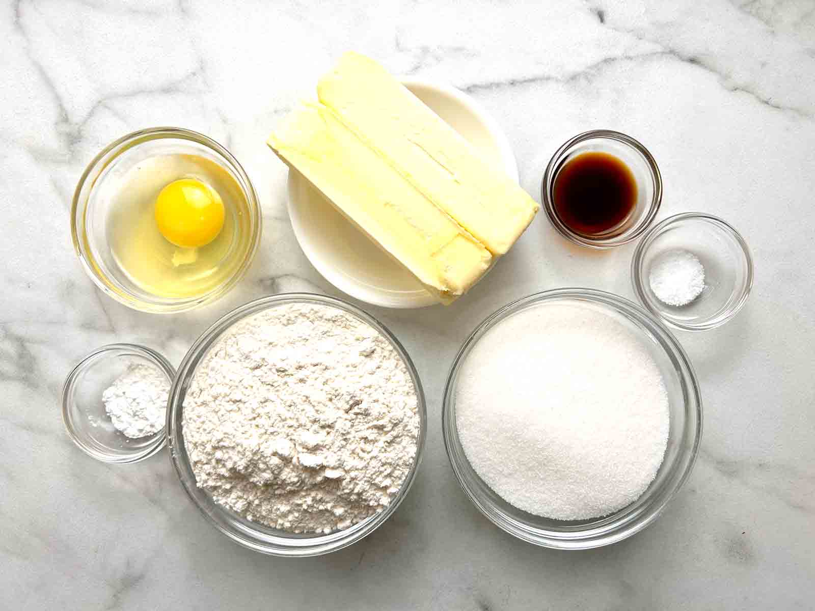 ingredients prepped in bowls.