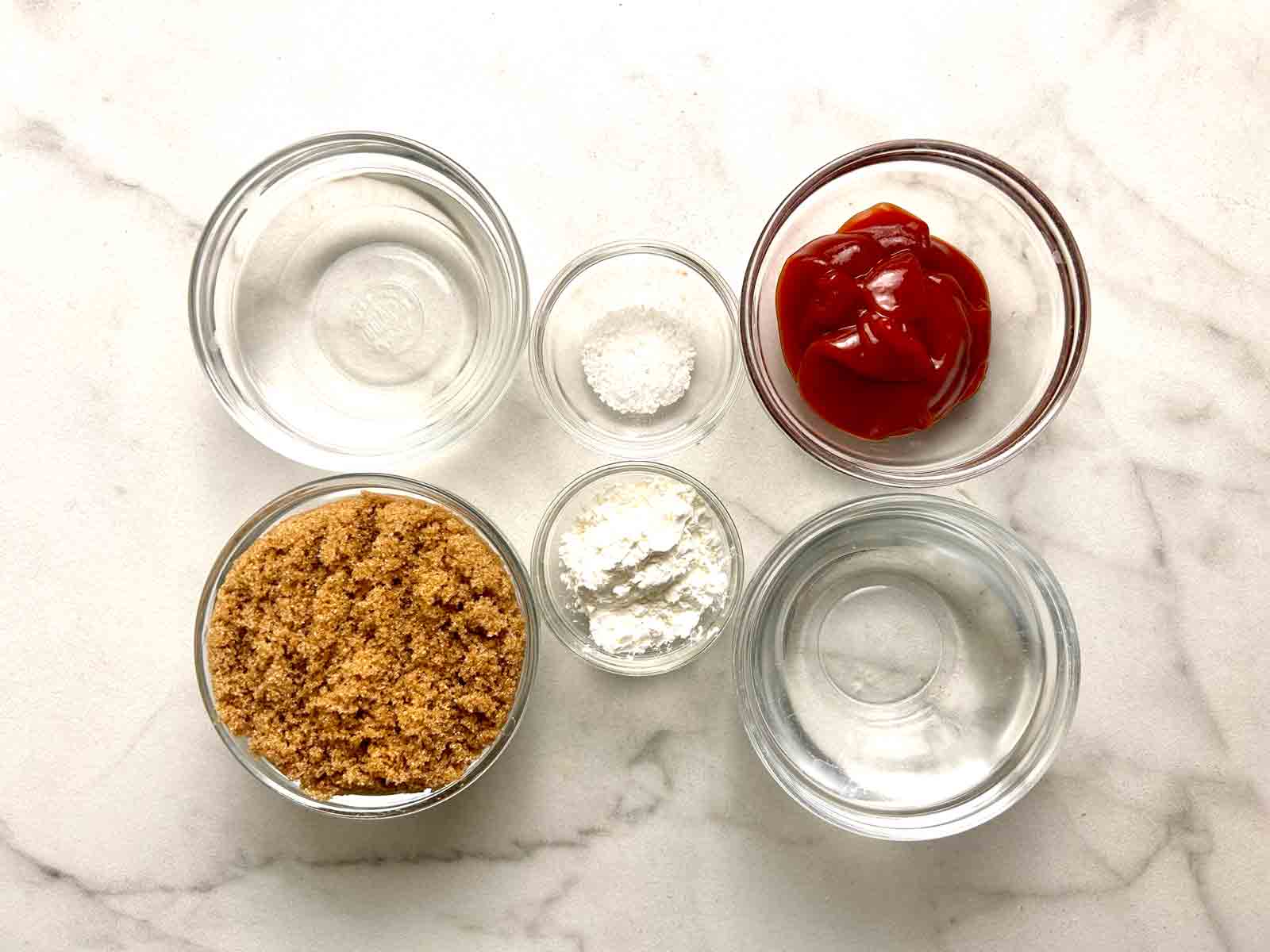 ingredients prepped in bowls.