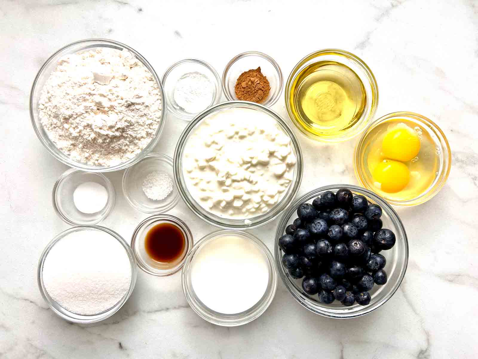 ingredients prepped in bowls.