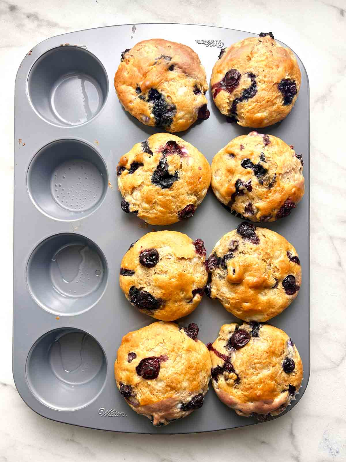 muffins after baking.