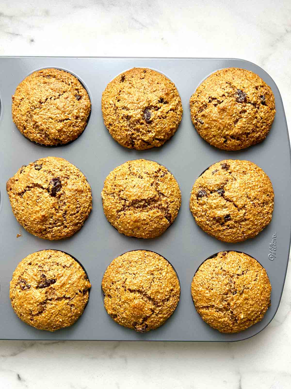 muffins after baking.