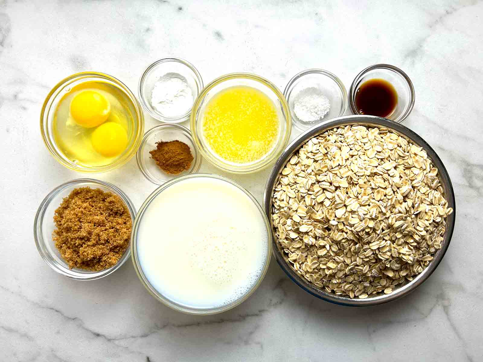 ingredients prepped in bowls.